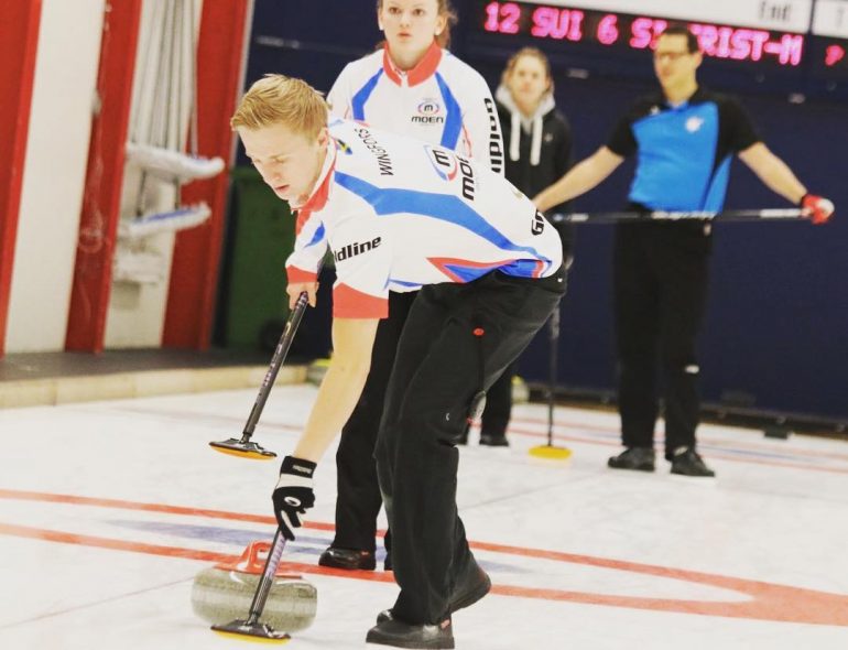 Administration, curling, gym and running keeps Fabian busy…