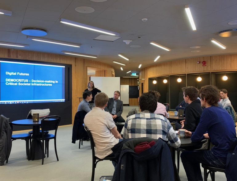 30 percent of potable water is lost because of leakages – DEMOCRITUS aims to solve the problem