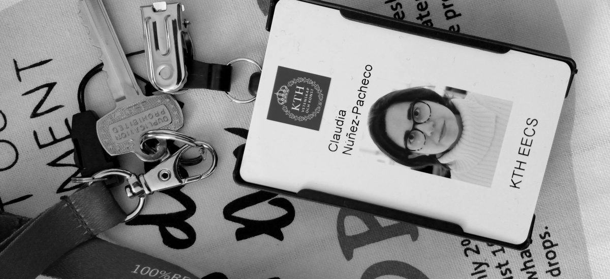 Picture of card with Claudia