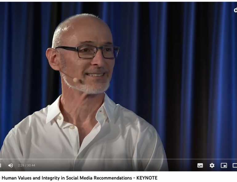 Alon Y. Halevy – Director Facebook AI: Attending Digitalize in Stockholm was truly inspiring!