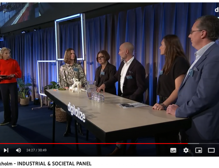 Region Stockholm: Innovations in Healthcare with human needs in focus, benefitting from digital transformation and technologies