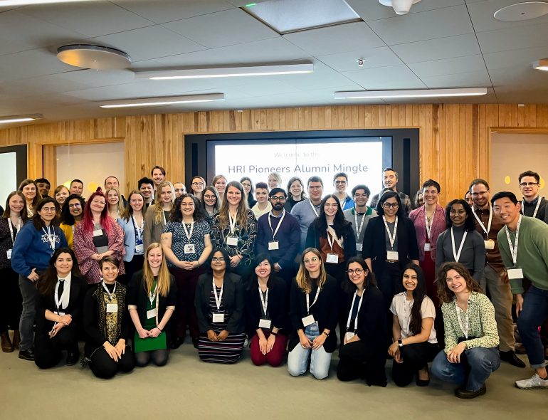 HRI Pioneers Mingle at Digital Futures – Bringing Together Researchers from All over the World!