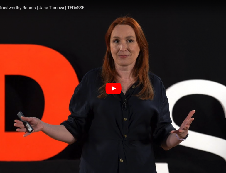 How to Design Trustworthy Robots – Jana Tumová at TEDxSSE